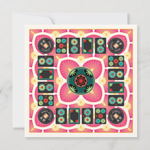 Carte Plat Mah Jongg Fan 2025