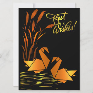 Carte Plat Origami Best Wings