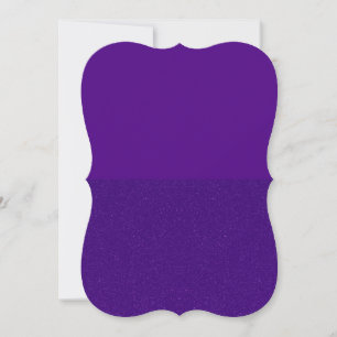 Carte Plat Regal Violet - Personnalisable