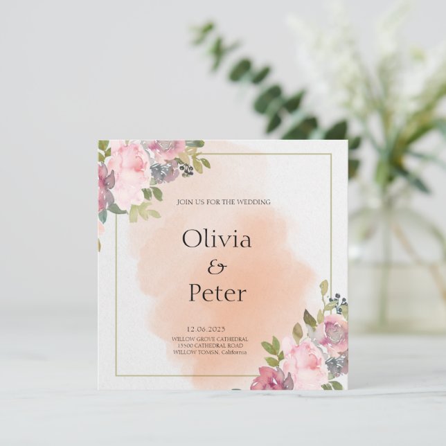 Carte plate (Debout devant)