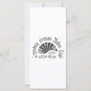 Carte plate 10 cm x 23 cm