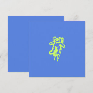 Carte plate de l'homme spatial