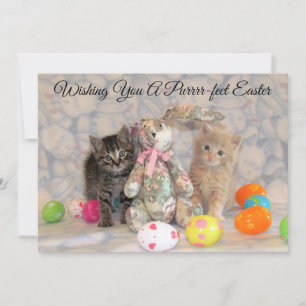 Carte plate de Pâques de Patton et Buffington's Ea