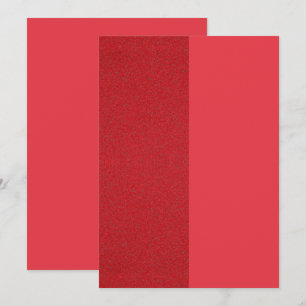 Carte plate duo rouge tomate – conception personna