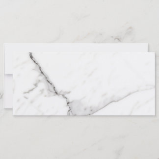 Carte plate en marbre blanc