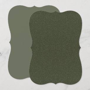 Carte Plate-forme Moss Green Textured Bracket - Pe