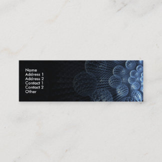 Carte plate pétillante de contact