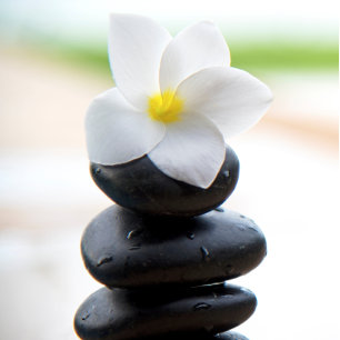 Carte plate, Pierres Zen, Balance, Méditation, Bla