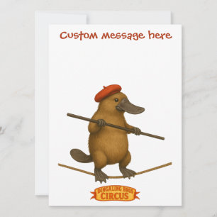 Carte Platon ornithorynque funambule
