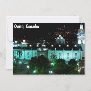 Carte Plaza de la Independencia, Quito, Equateur
