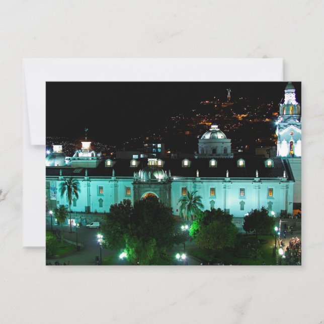 Carte Plaza de la Independencia, Quito, Equateur (Devant)