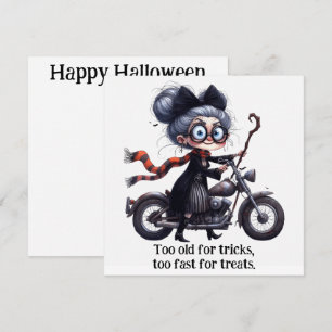 Carte Plein gaz et peur - Halloween de Granny