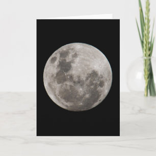 Carte Pleine lune   Johannesburg Afrique du Sud