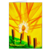 Carte pliante Frohe Weihnachten