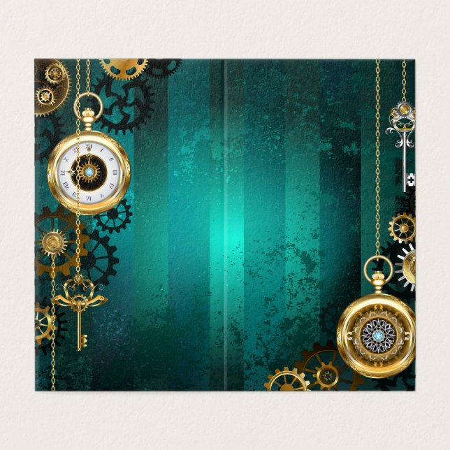 Carte pliée (Outside Unfolded)