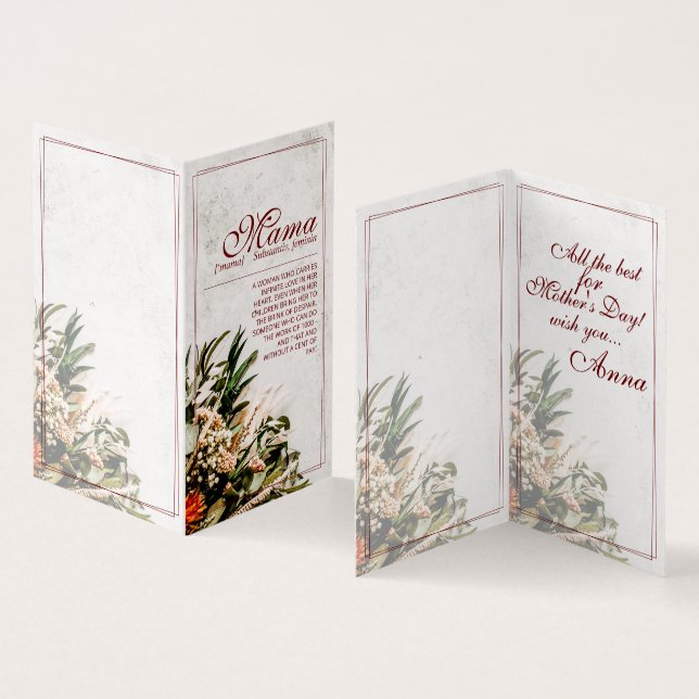 Carte pliée (Inside and Outside)