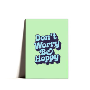 Carte Pliée Mignonne Drôle Pâques Bunny