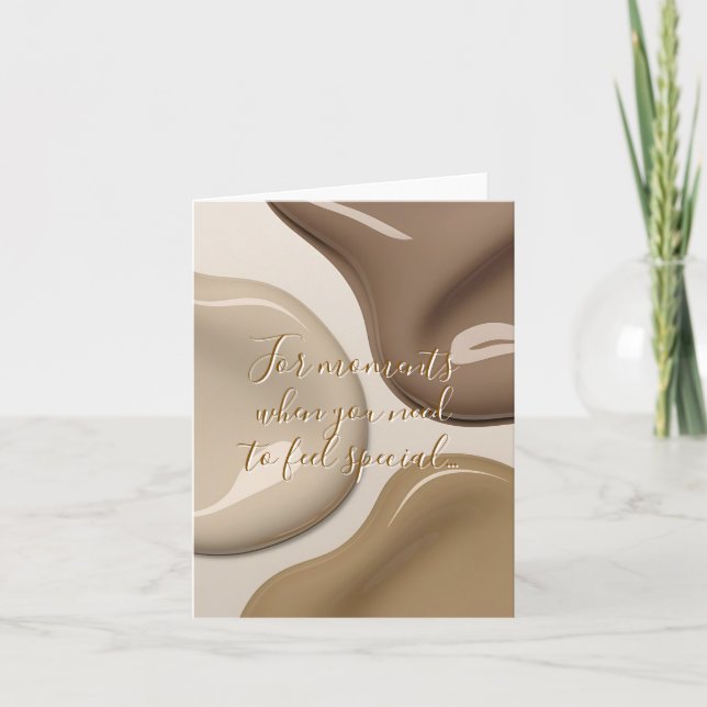 Carte pliée multifonction dans un graphique élégan (Devant)