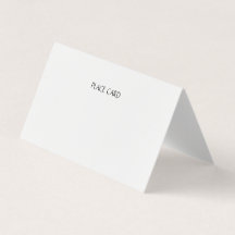 Carte pliée personnalisée avec tente horizontale 1