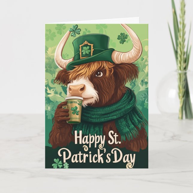 carte pliée st patrick proba (Devant)