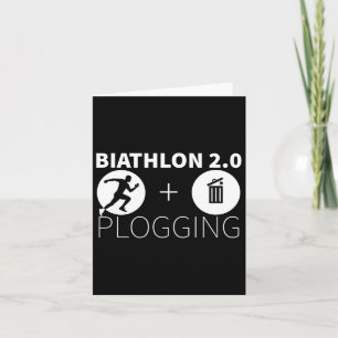 Carte Plogging Biathlon 2.0 Jogging Et Protection De L'E