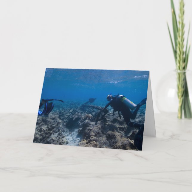 Carte Plongée sous-marine Excavation (Devant)