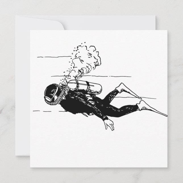 Carte Plongeur (Devant)