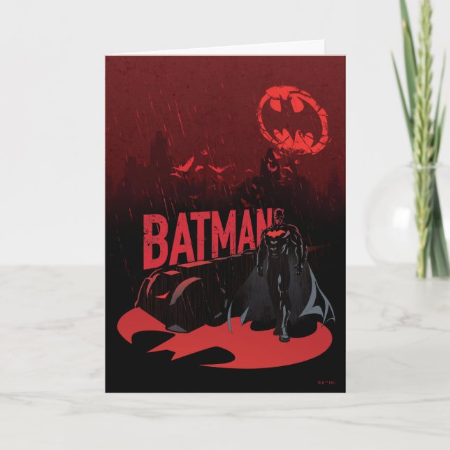 Carte Pluie de Batman Crimson (Devant)