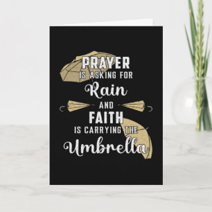 Carte Pluie Nuage Parapluie Météo Pluie Pluie Cadeau Rai