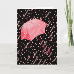 Carte PLUIES DE PARAPLUIES D'AMOUR par SHARON SHARPE