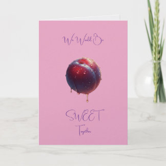 Carte Plum Sweet Saint-Valentin