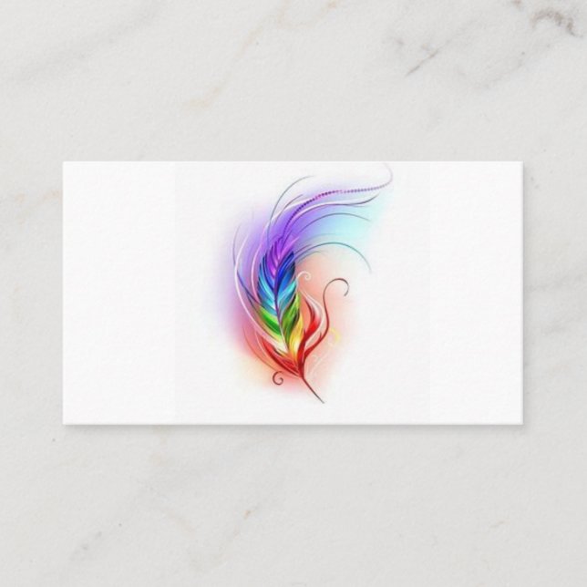 Carte plume (Devant)