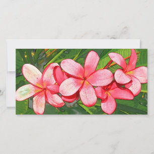 Carte plumérie