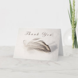 Carte Plumes Sur La Neige