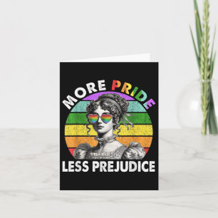 Carte Plus Fierté Moins Préjugé Mois De Fierté Lgbtq Gay