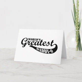 Carte Plus Grand Papa du Monde