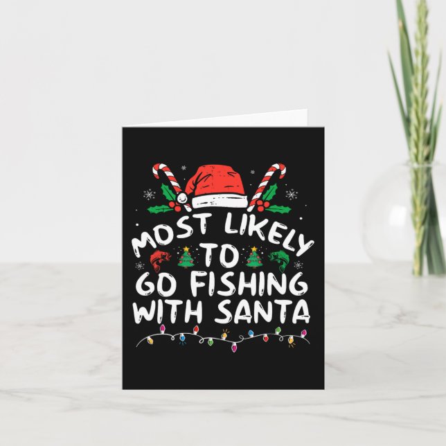 Carte Plus susceptible d'aller à la pêche avec le Père N (Devant)