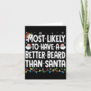 Carte Plus susceptible d'avoir une meilleure barbe que S
