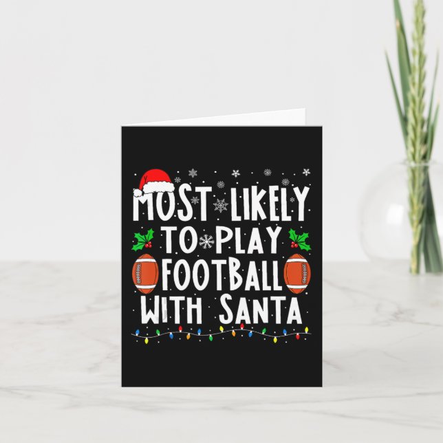 Carte Plus susceptible de jouer au football avec la fami (Devant)