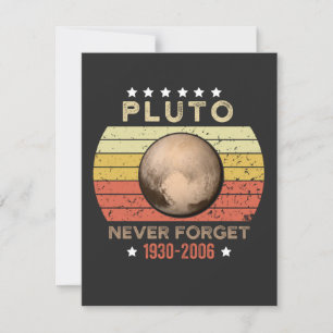 Carte Pluto n'oublie jamais 1930-2006