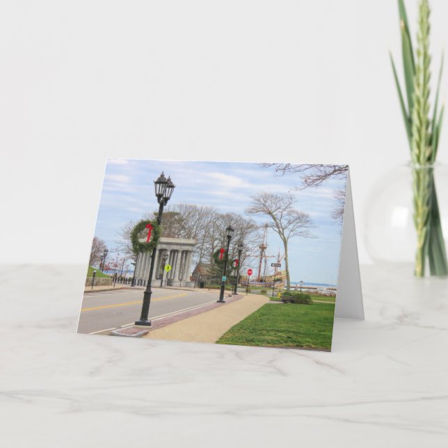 Carte Plymouth MA front de mer (Devant)