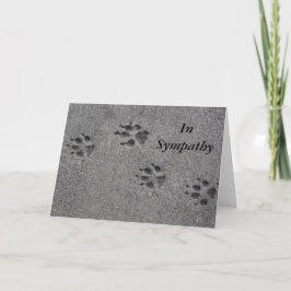Carte Poches de animaux de compagnie en ciment - Toujour