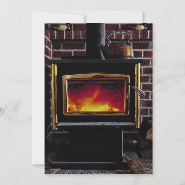 Carte Poêle en bois (Devant)