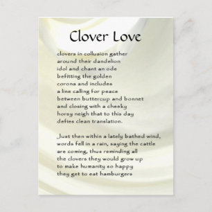 Carte Poem de ferme amusante #6