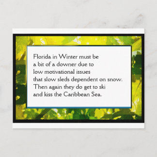 Carte Poem Ferme Amusante #1