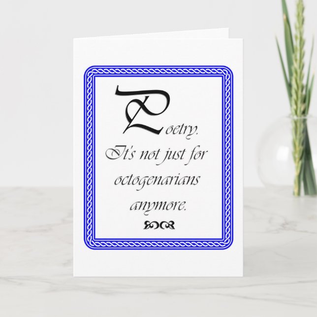 Carte Poésie (Devant)