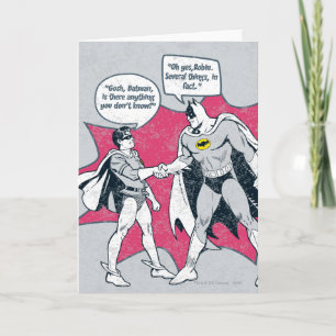 Carte Poignée Batman Et Robin En Perte