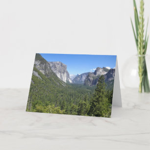 Carte Point d'Inspiration II au Parc National de Yosemit