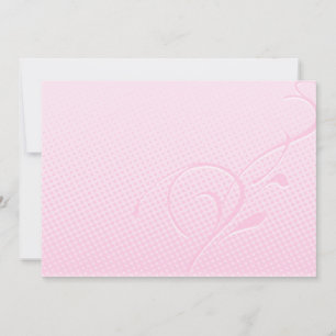 Carte Points fleuris et roses