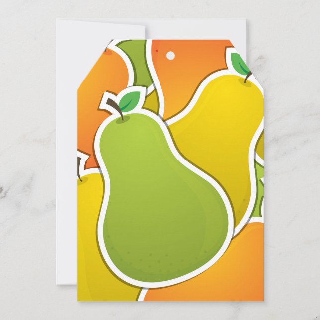 Carte Poire mixte (Devant)